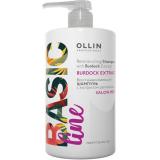 Восстанавливающий шампунь с экстрактом репейника 750мл/ Reconstructing Shampoo with OLLIN BASIC LINE